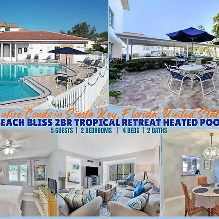 2 Bed 2 Bath Centrally Located On Siesta Key
